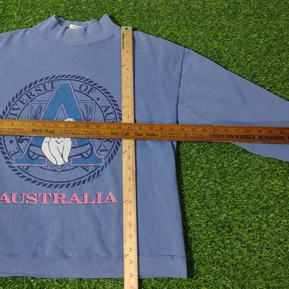 VINTAGE AUSTRALIA CREWNECK SWEATER MADE IN USA UNIVERSITY OF AUSTRALIA KOALA - Picture 7 of 7